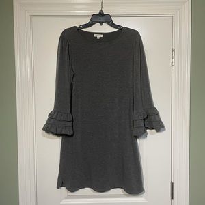 Max studio brand, size medium, gray dress